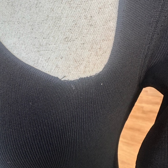 Alexander Wang Black Asymmetrical Dress - Picture 6 of 6